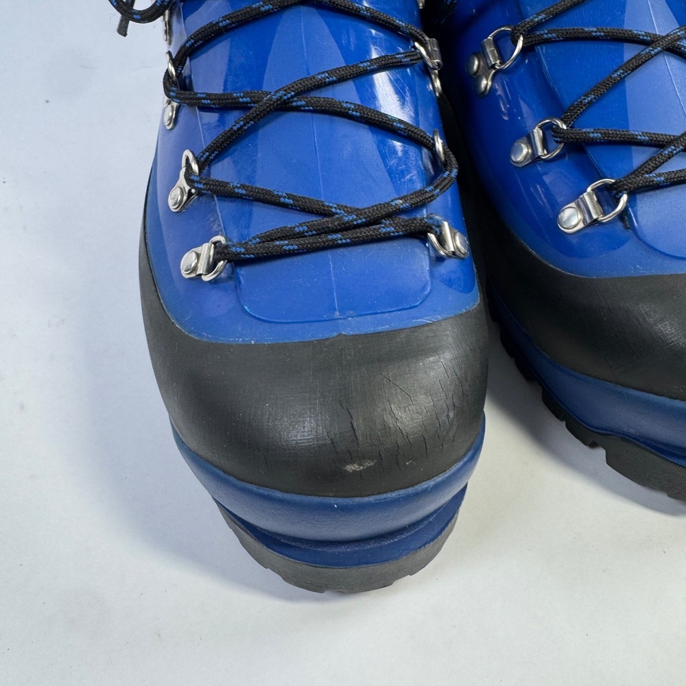 Asolo AFS Evoluzione Blue Plastic Mountaineering Boots Mens 10.5 Made in Italy - Picture 7 of 16